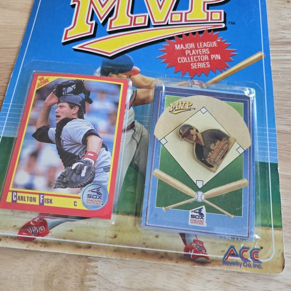 Lot‎ of 3 1990 MLB MVP Major League Players Collector Pin Series- Unopened